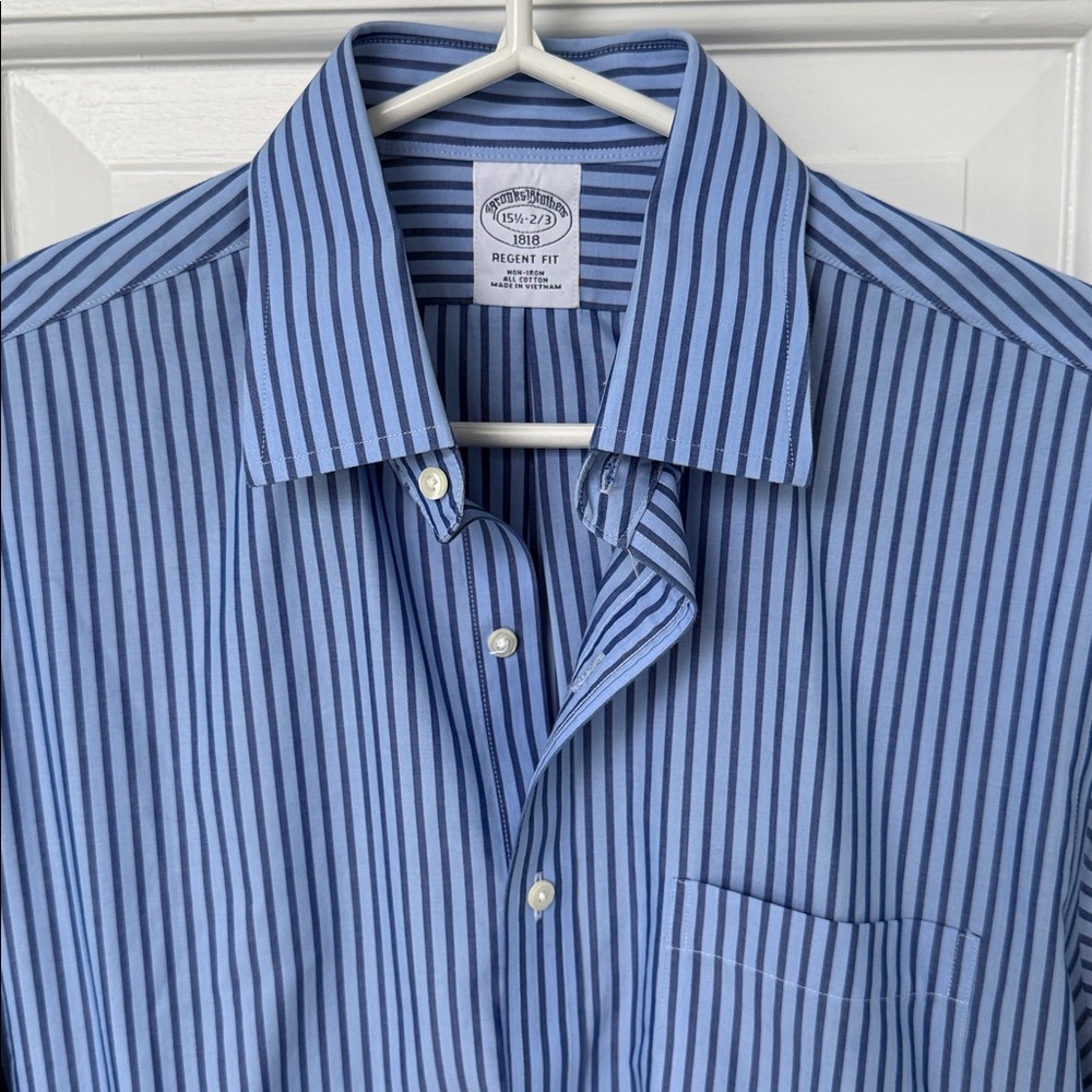 Brooks Brothers Regent Fit Non-Iron Button Down 15.5
